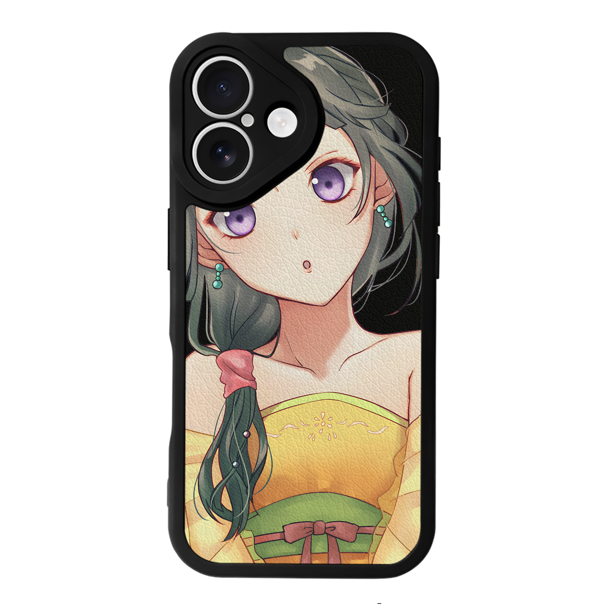 （画像用） 薬屋のひとりごと The Apothecary Diaries 【iPhone 16シリーズ対応】シリコンスマホケース（レザー調） 材質：シリコン